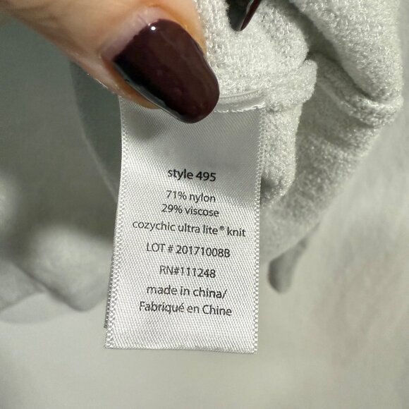 Barefoot Dreams Ultra Lite Slouchy Pullover Top Size S - Picture 5 of 7